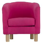 Club Chair, Pink