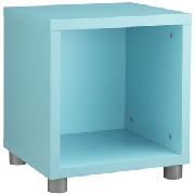 John Lewis Box Single Cube Unit, Blue
