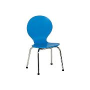 Blue Kidney Chair