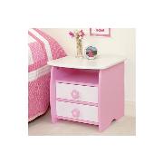 Pink Flower Bedside Unit