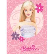 Barbie Fleece Blanket Glamour Printed Design