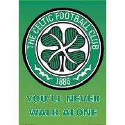 Celtic Fc Poster 'Crest Club Badge' Design Maxi SP0039