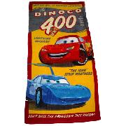 Disney Cars Towel Dinoco 400 Beach / Bath