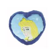 Disney Princess Cushion Sleeping Beauty Plush Heart Design