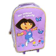 Dora the Explorer Wheeled Trolley Wheelie Bag