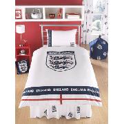 England Duvet Cover and Pillowcase 'White' Design Bedding