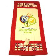 England Fifa World Cup Logo Beach/Bath Towel