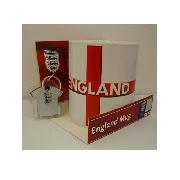 England Football St George Cross Mug with Free Keyring