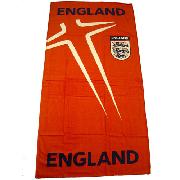 England Football World Cup Red Kit Beach/Bath Towel