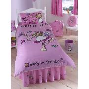 Fairy Girl Fitted Valance Sheet