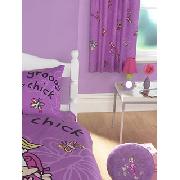Groovy Chick Hearts Curtains