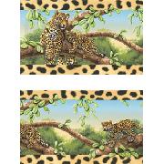 Leopards Self Adhesive Border