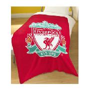 Liverpool Fc Printed Fleece Blanket