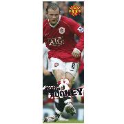 Manchester United Fc ‘Rooney’ Door Poster DP0186