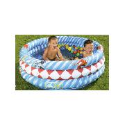 Power Rangers Inflatable Three Ring Paddling and Ball Pool