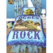 Shrek 3 Ogres Rock Single Size Duvet Cover and Pillowcase