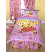 Simpsons Fitted Valance Sheet 'Lisa' Design