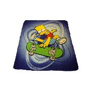 Simpsons Fleece Blanket Printed