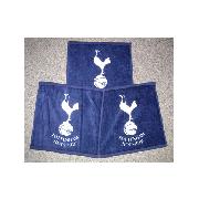 Tottenham Hotspur Fc Face Cloths Blue x 3