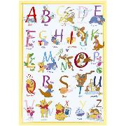 Winnie the Pooh Poster 'Alphabet' Design Maxi FP1338