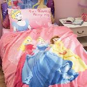 Disney - Let's Be Princess Inflatable Bed Headboard