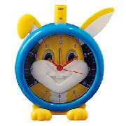Blue Bunny Alarm Clock