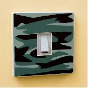Camouflage Light Switch Cover