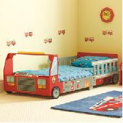 Fire Engine Toddler Bed