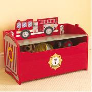 Fire Engine Toy Box