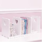 Heart Expandable Bookends