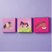 Pony Canvases (Set of 3)