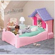Little Tikes Cozy Cottage Toddler Bed and Mattress