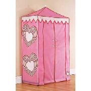 Hearts Kids Theme Wardrobe - Pink