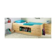 Malibu Beech Cabin Bed with Comfort Mattress