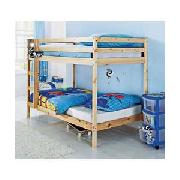 Solid Pine Shorty Bunk Bed