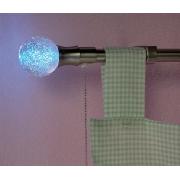 Light Up Curtain Pole and Finial Kit