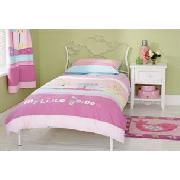 White Hearts Bedstead