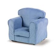 Blue Cord Armchair