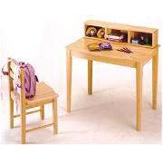 Executive Table and Chair Set with Tabletop Storage