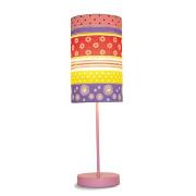 Fun Stripe Girls Bedside Lamp
