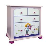 Funky Fairies 4 Drawer Chest