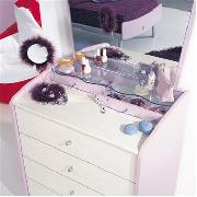 Lilla Chest of Drawers with Mirror
