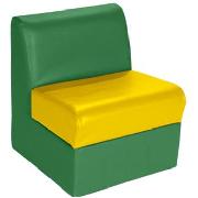 Lsj Modular Junior Unit Chair Green/Yellow