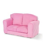Pink Cord Sofa