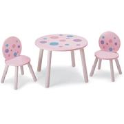 Pink Table and Chairs Set