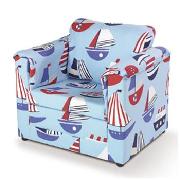 Sailboat Blue Chair Bed 2