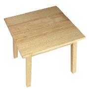 Wooden Square Table - Verada Set