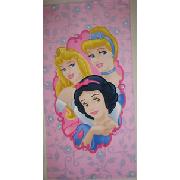 Disney Princesses Pink Towel