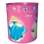 Disney Princesses Pink Waste Paper Bin