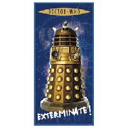 Doctor Who Dalek Towel